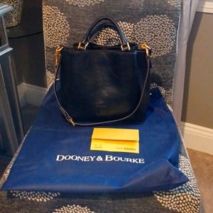 Dooney and Bourke black florentine brenna NEW